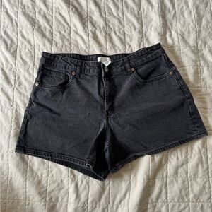 H&M Black Denim Women's Shorts